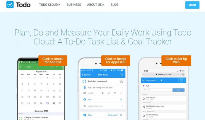 Appigo: Plan, Do and Measure your daily work using Todo Cloud: A to-do task list & Goal Tracker