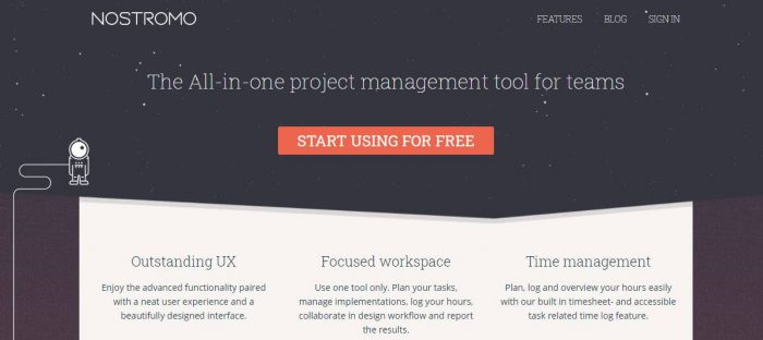 Nostromo agile project management software