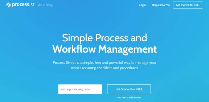 Process Street - best process street alternatives