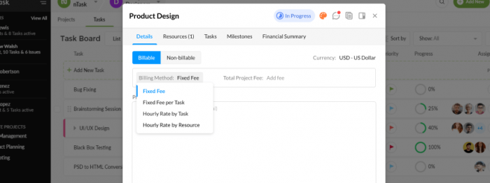 Billing Method