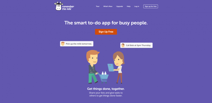 Remember the milk has nothing to do with actual milk as part of the best to-do list apps